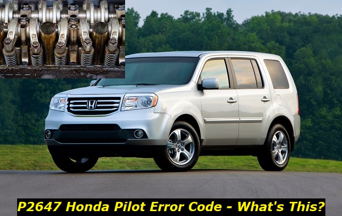 p2647 honda pilot error code